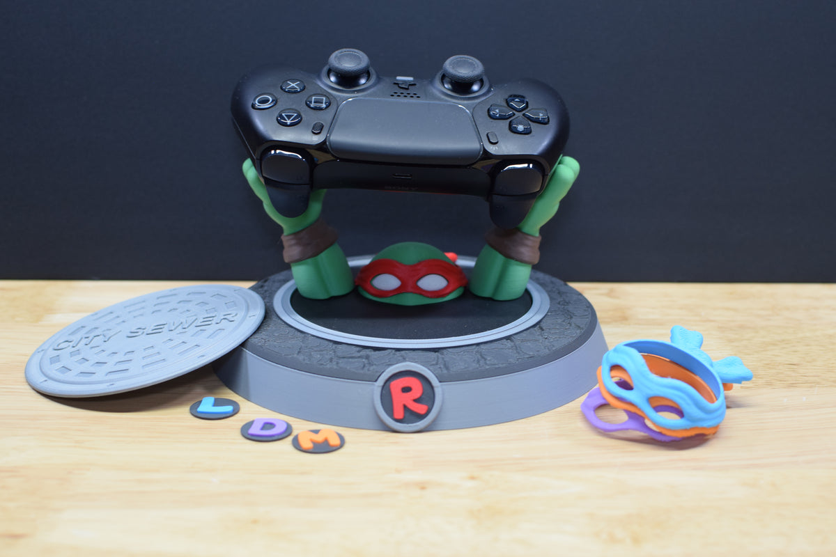 TMNT Inspired Gaming Controller Holder Stands