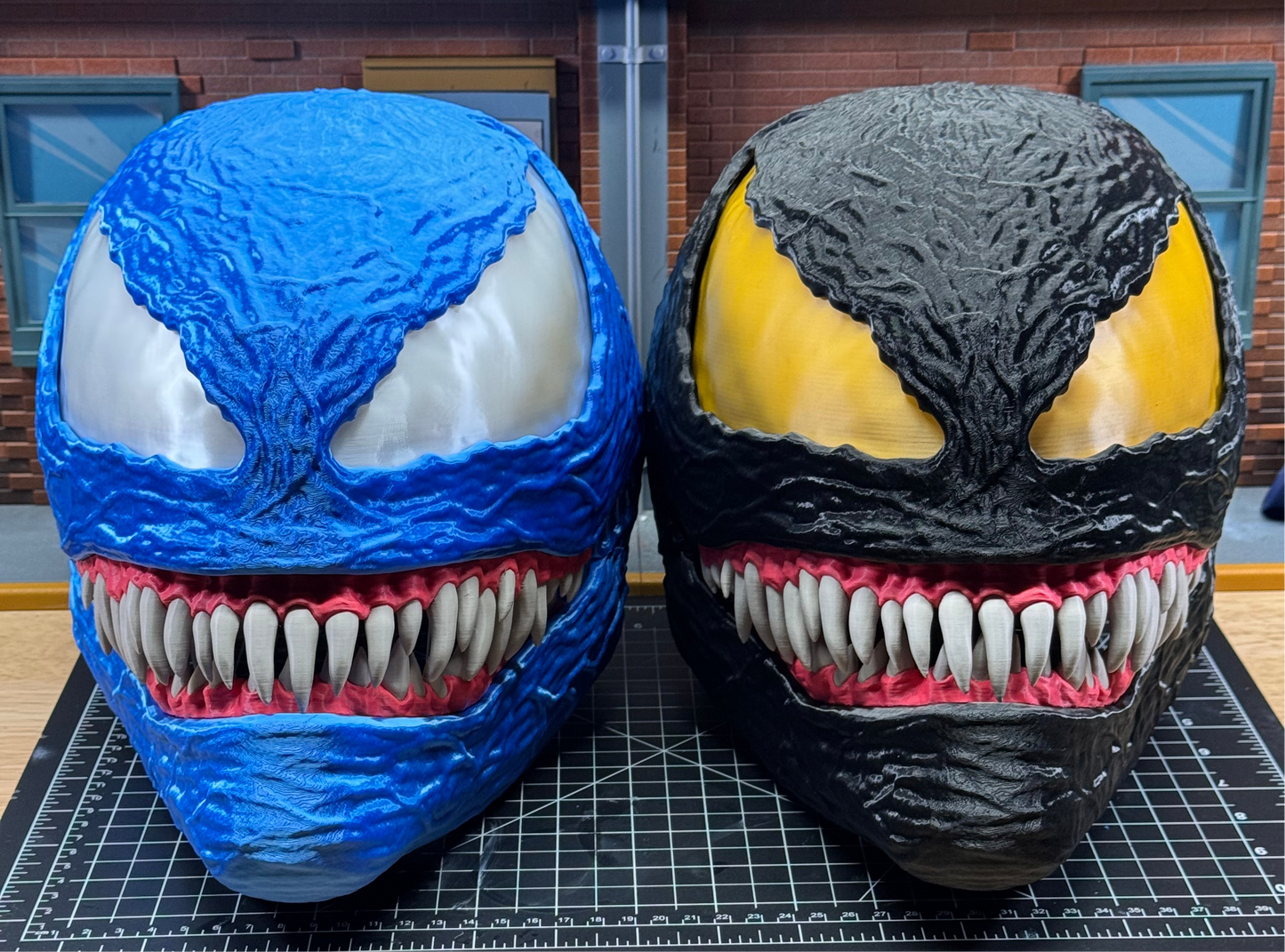 Venom Movie Inspired Helmet - 3D Printed