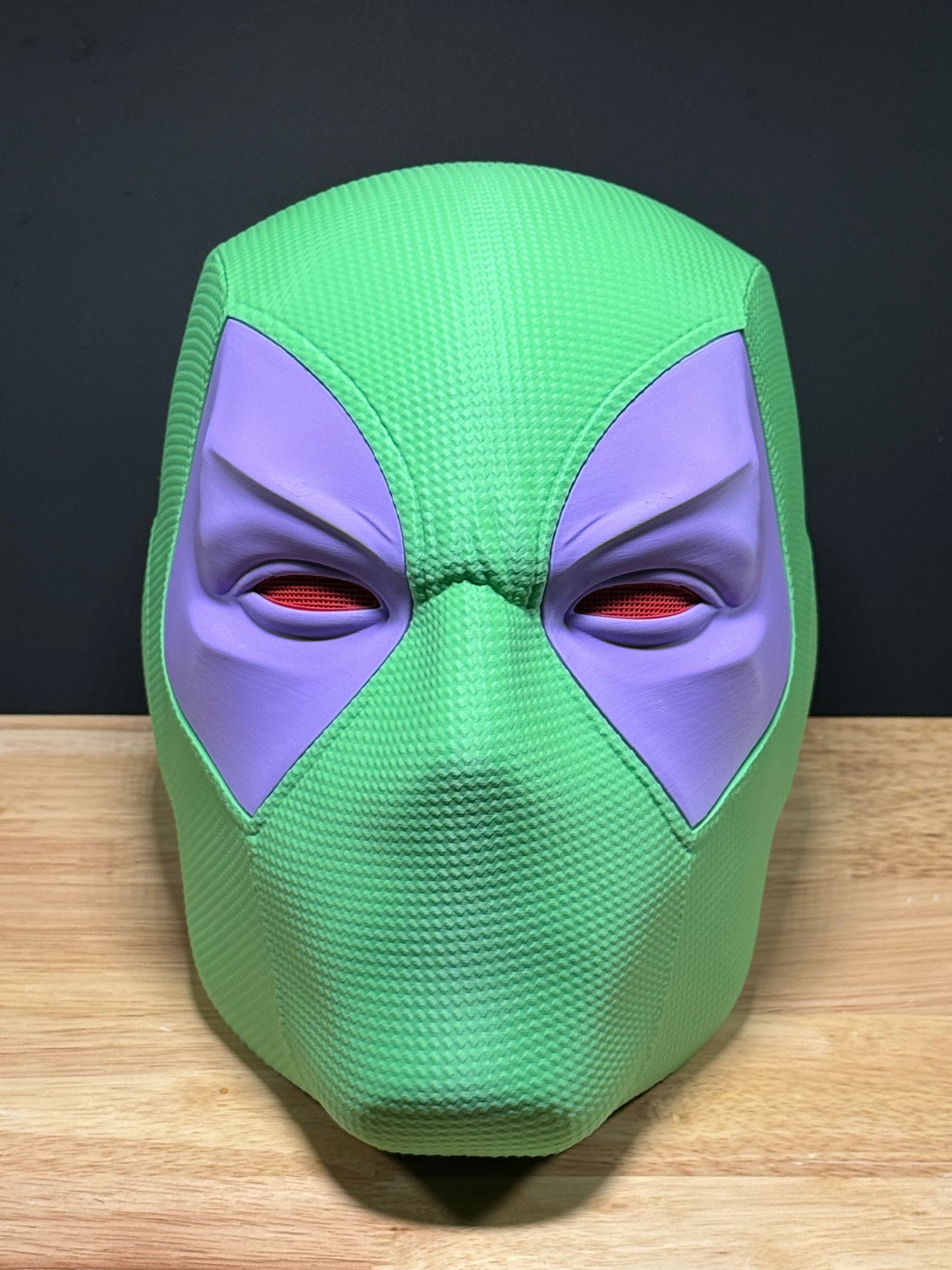 Comicbook Deadpool Inspired Helmet Mask 3D Printed Cosplay