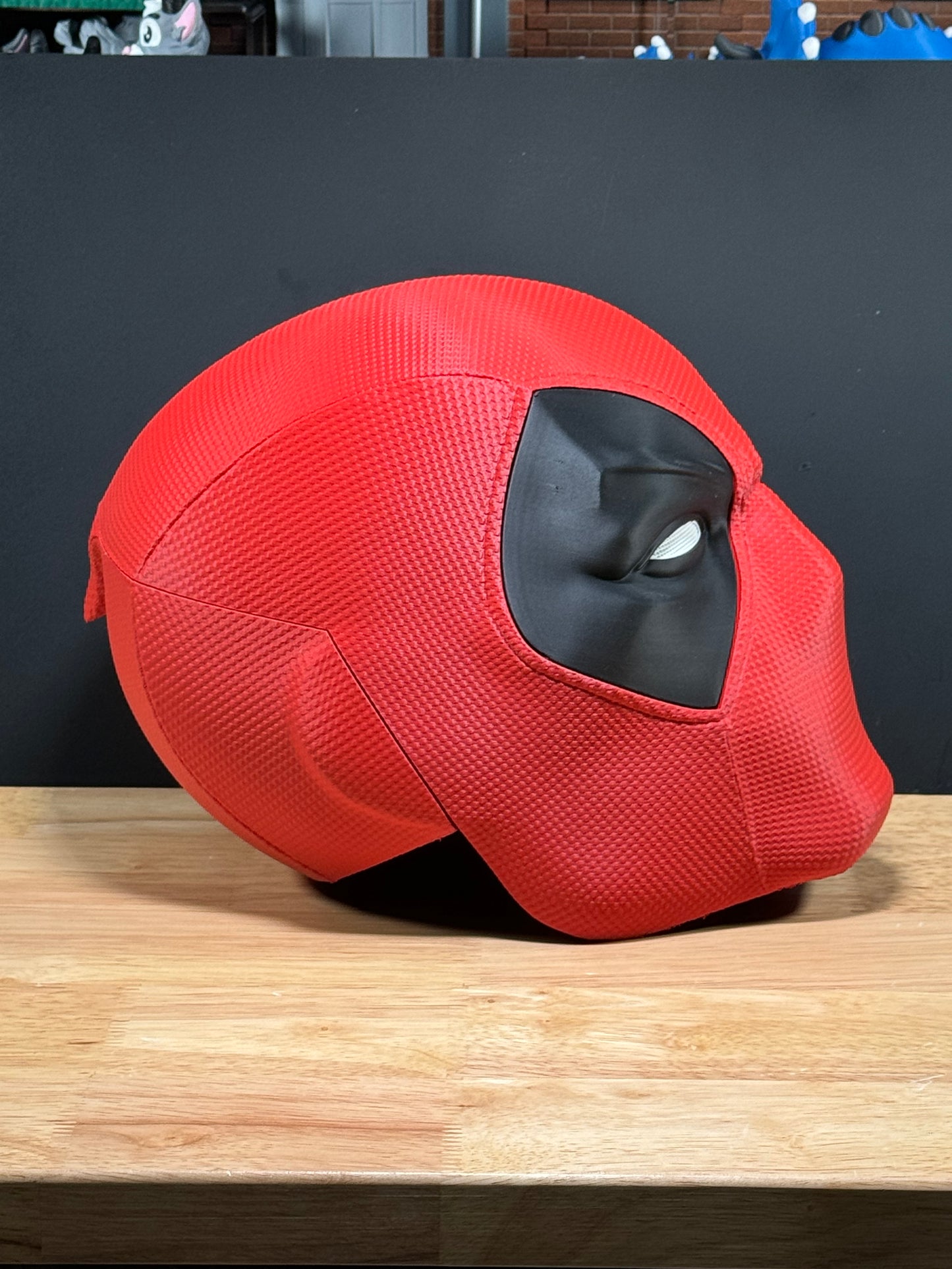 Comicbook Deadpool Inspired Helmet Mask 3D Printed Cosplay
