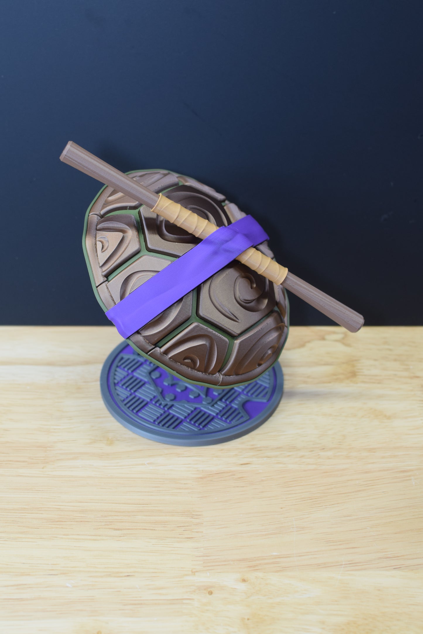 Ninja Turtles Shell Desktop Accessory Display – TMNT Inspired Collectible