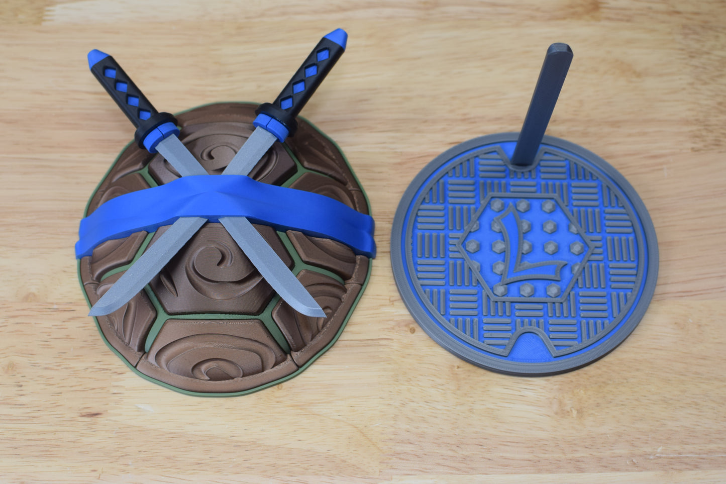 Ninja Turtles Shell Desktop Accessory Display – TMNT Inspired Collectible