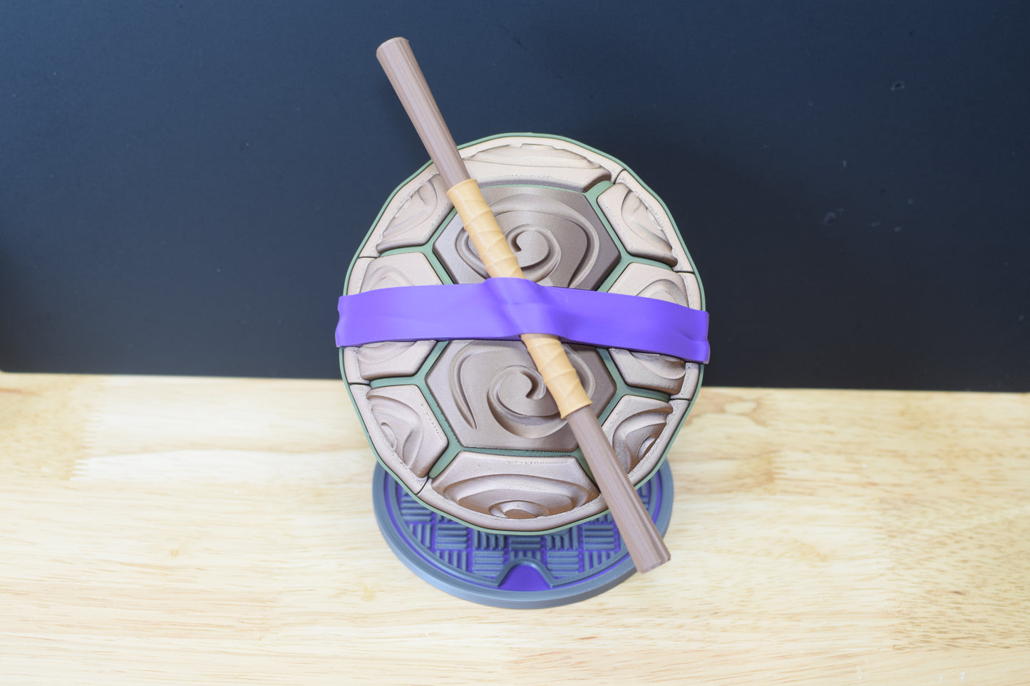 Ninja Turtles Shell Desktop Accessory Display – TMNT Inspired Collectible