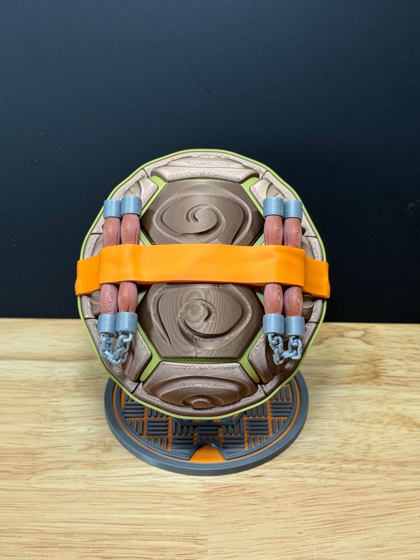 Ninja Turtles Shell Desktop Accessory Display – TMNT Inspired Collectible