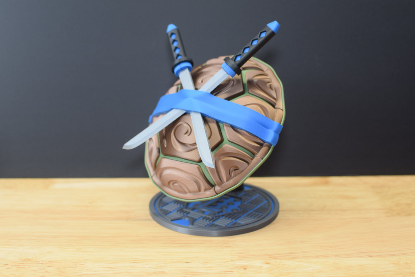 Ninja Turtles Shell Desktop Accessory Display – TMNT Inspired Collectible