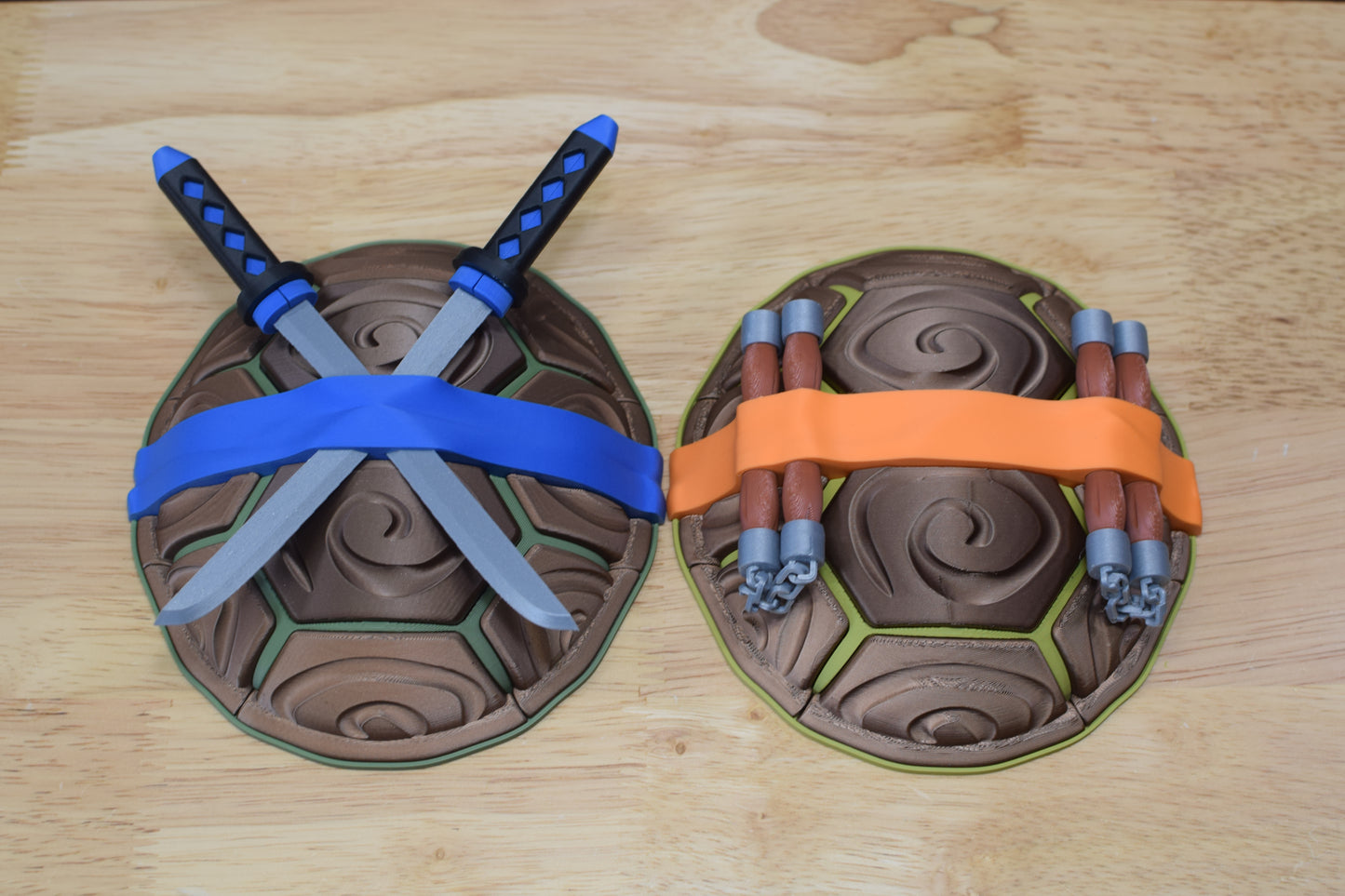Ninja Turtles Shell Desktop Accessory Display – TMNT Inspired Collectible