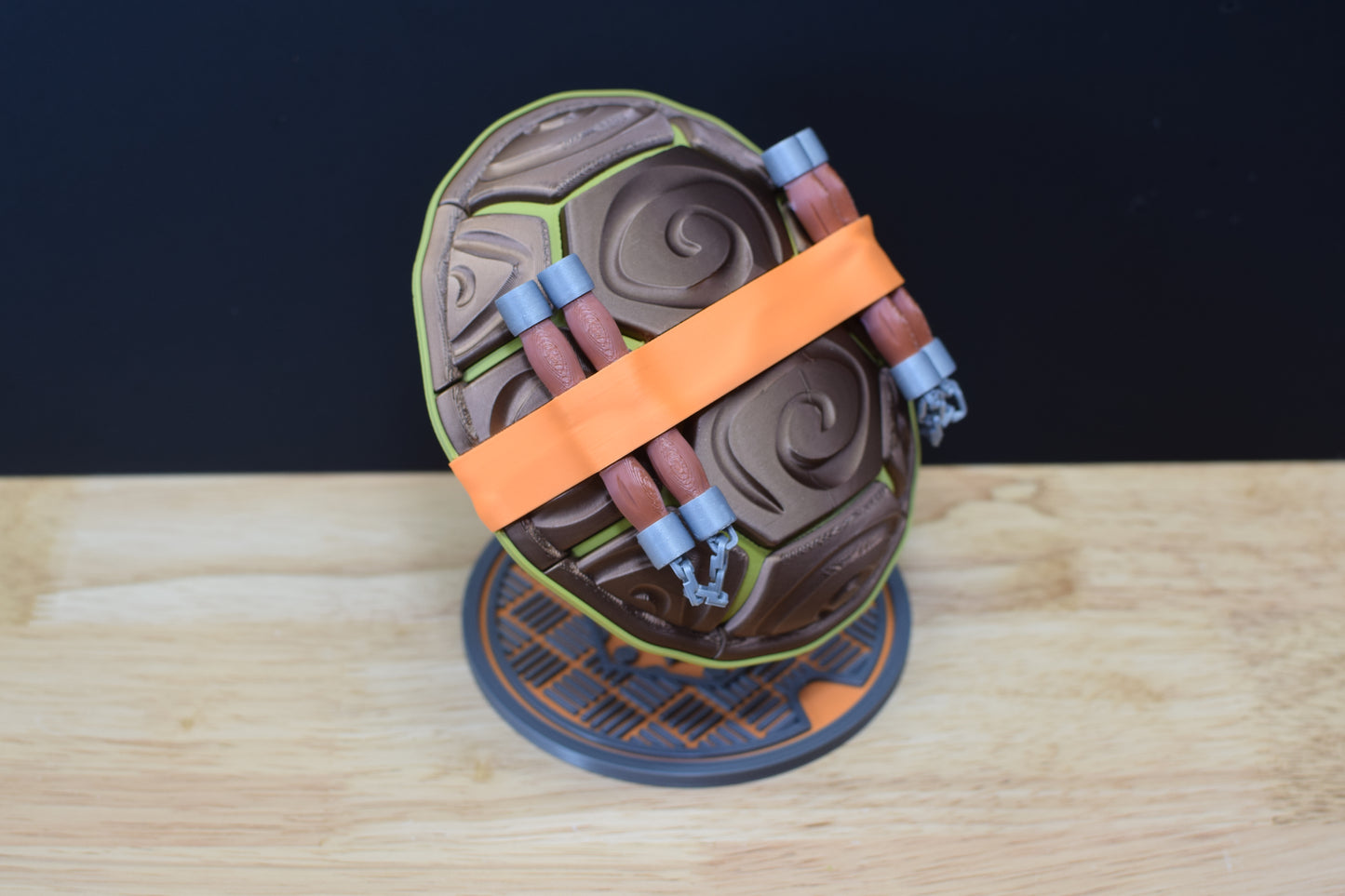 Ninja Turtles Shell Desktop Accessory Display – TMNT Inspired Collectible