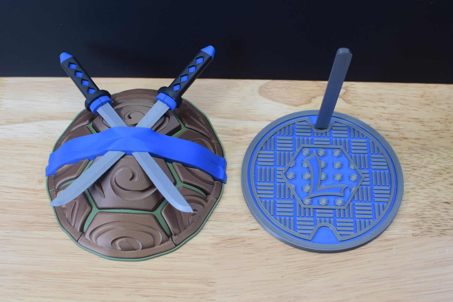 Ninja Turtles Shell Desktop Accessory Display – TMNT Inspired Collectible