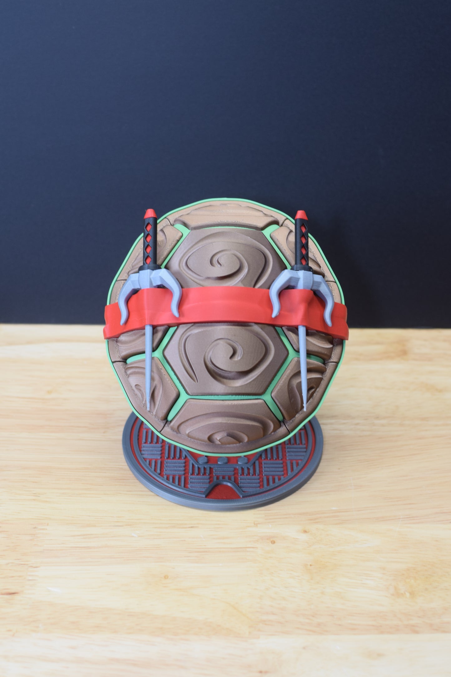 Ninja Turtles Shell Desktop Accessory Display – TMNT Inspired Collectible