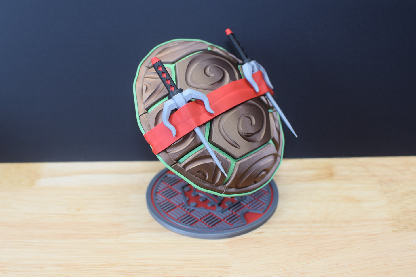 Ninja Turtles Shell Desktop Accessory Display – TMNT Inspired Collectible