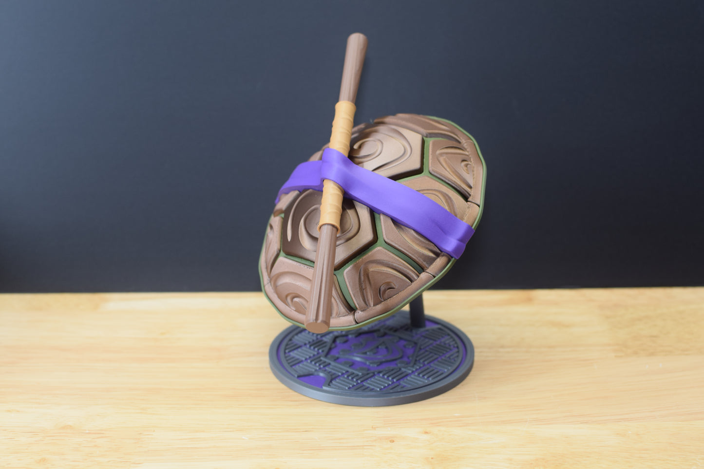 Ninja Turtles Shell Desktop Accessory Display – TMNT Inspired Collectible