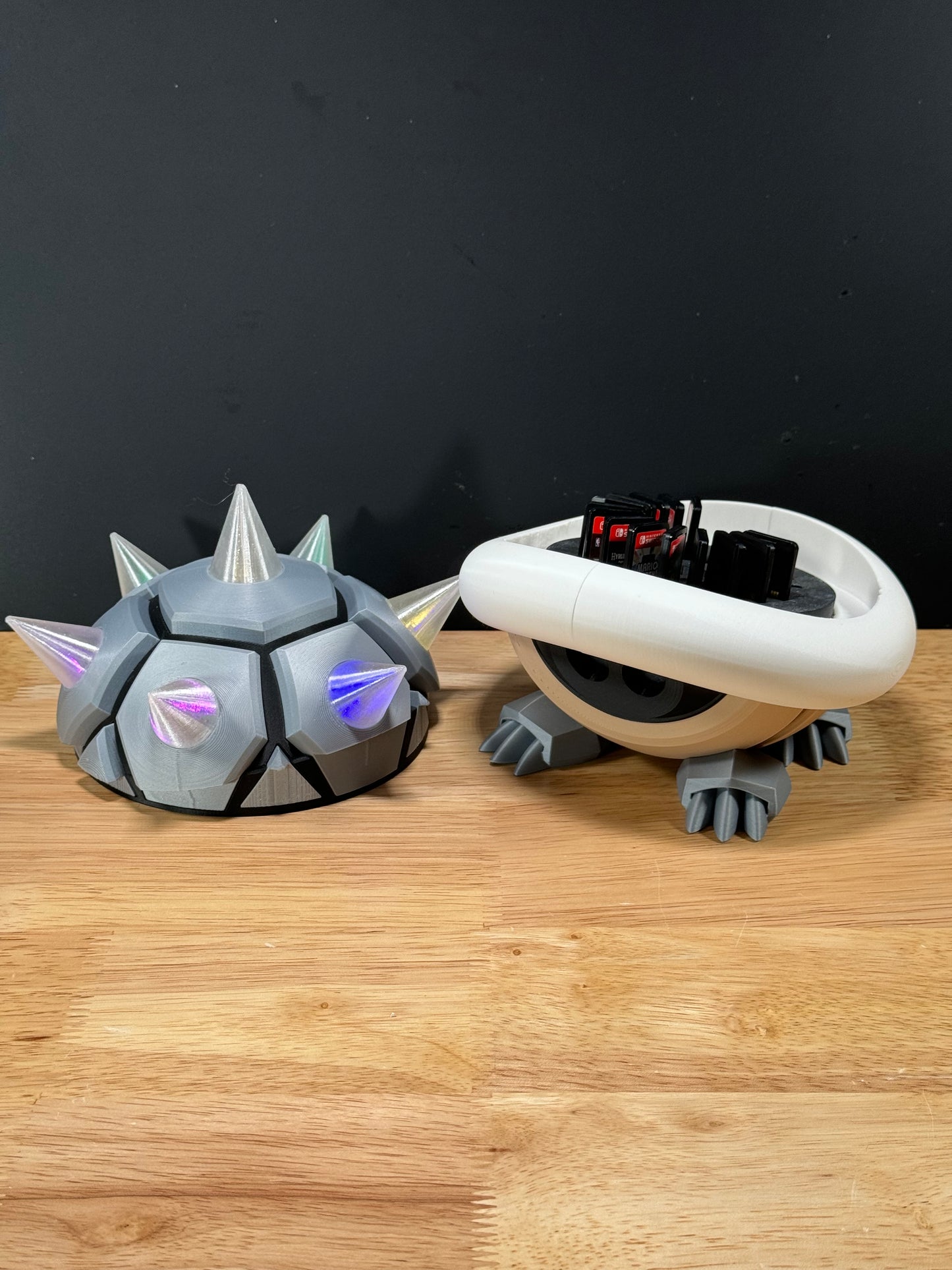 Bony Beetle Switch Video Game Container Holder & Controller Stand - Multi-functional Storage and Display for Nintendo Switch Games and Controllers