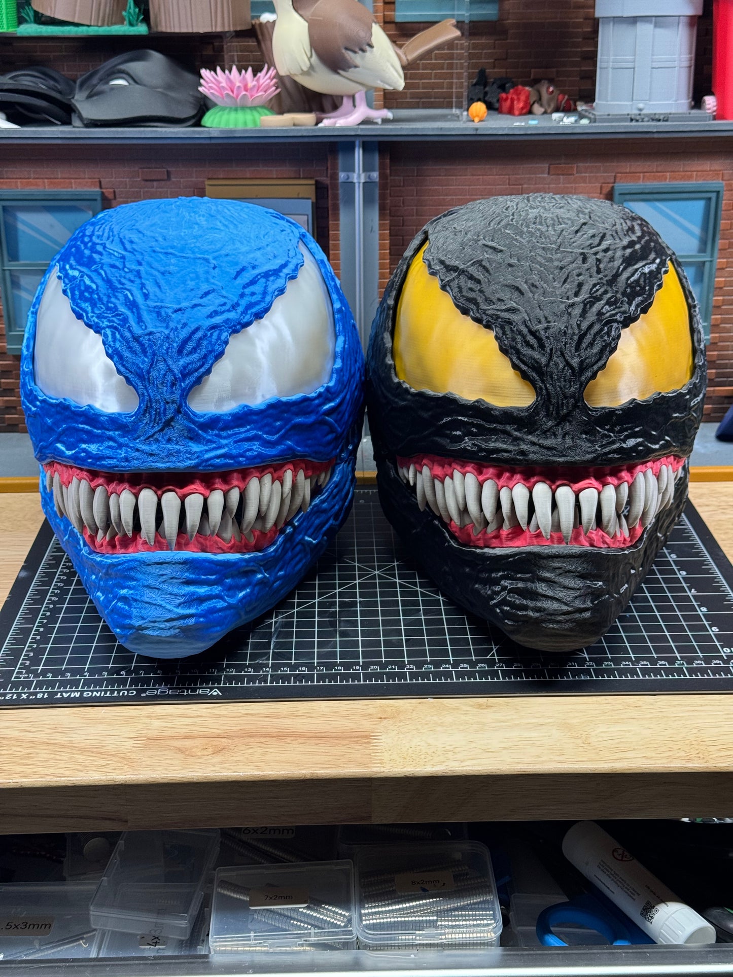 Venom Movie Inspired Helmet - 3D Printed