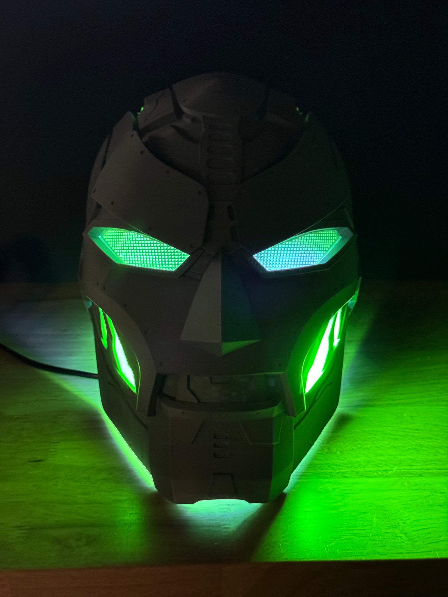 Dr Doom Inspired Helmets and Masks 3D Printed Cosplay
