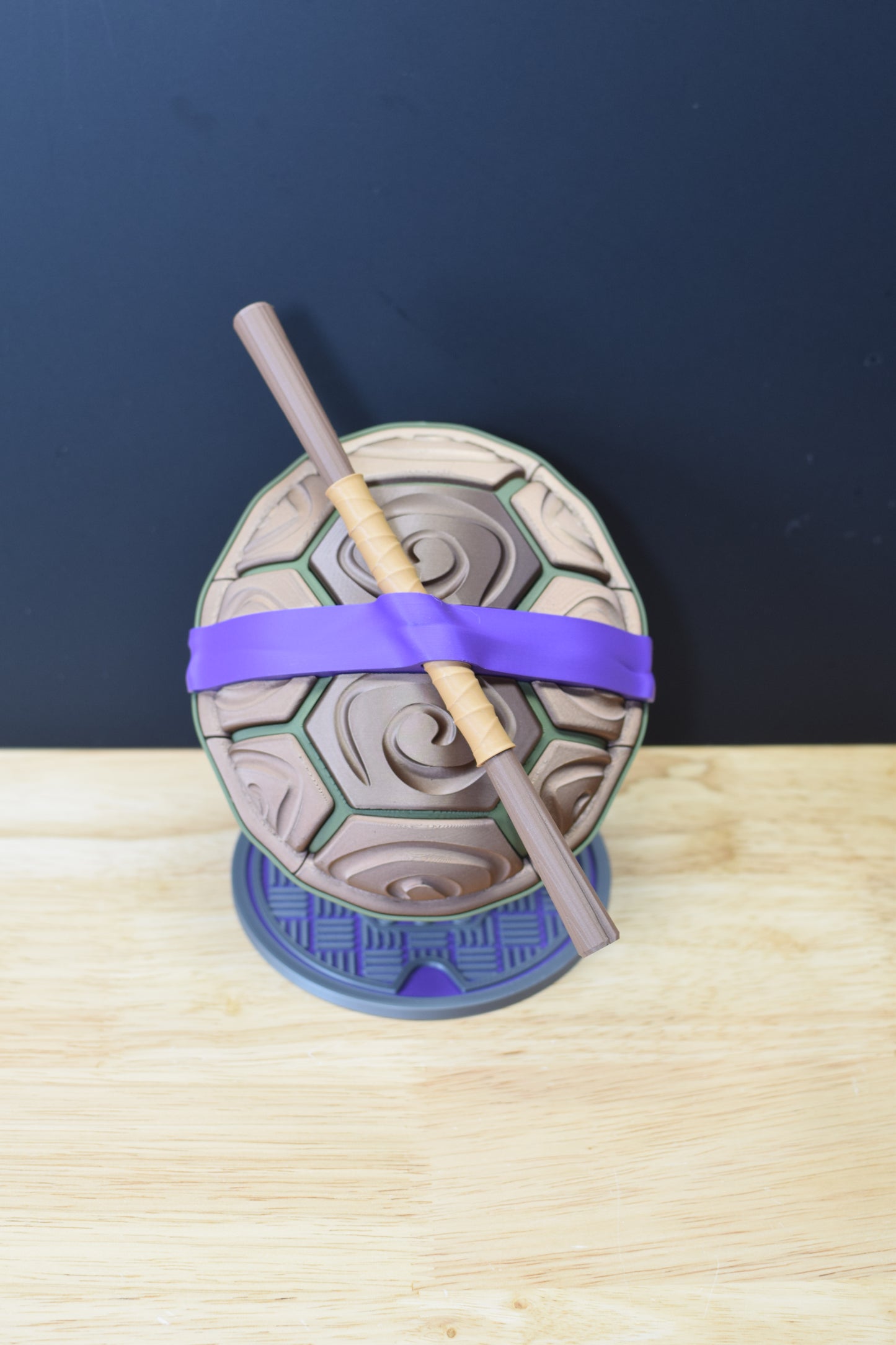 Ninja Turtles Shell Desktop Accessory Display – TMNT Inspired Collectible