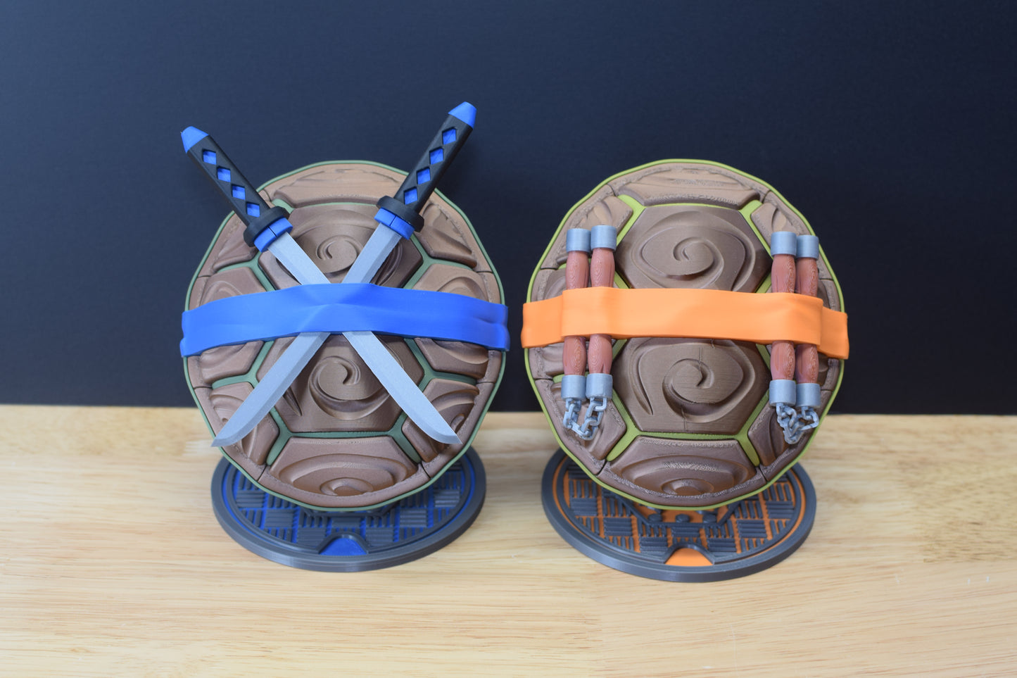 Ninja Turtles Shell Desktop Accessory Display – TMNT Inspired Collectible