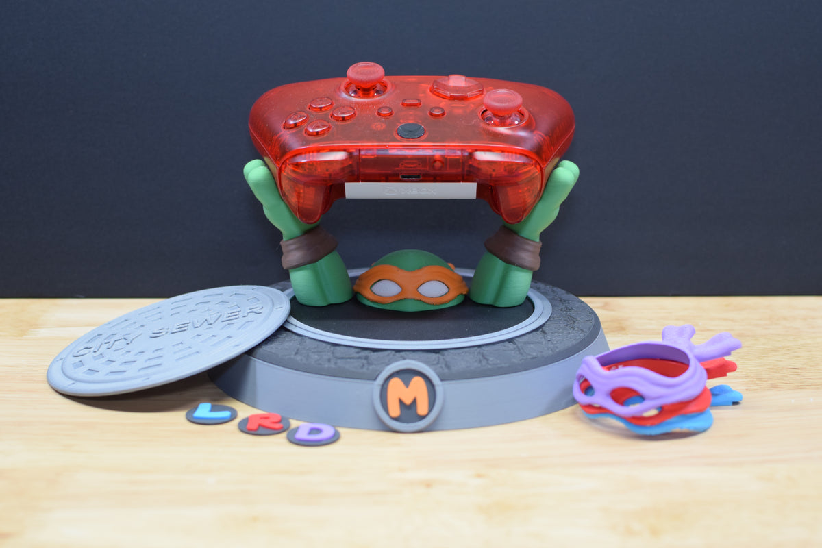 TMNT Inspired Gaming Controller Holder Stands