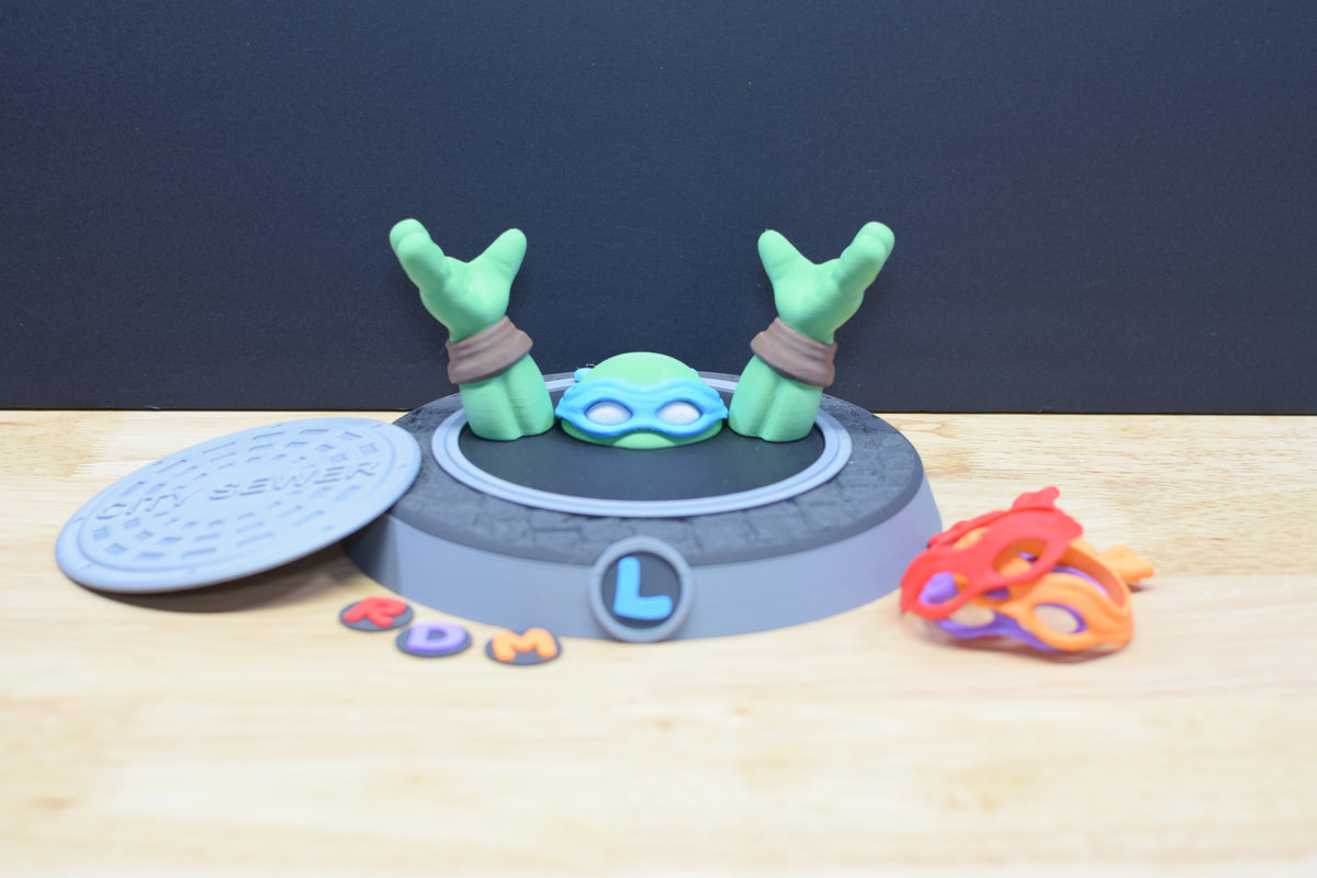 TMNT Inspired Gaming Controller Holder Stands