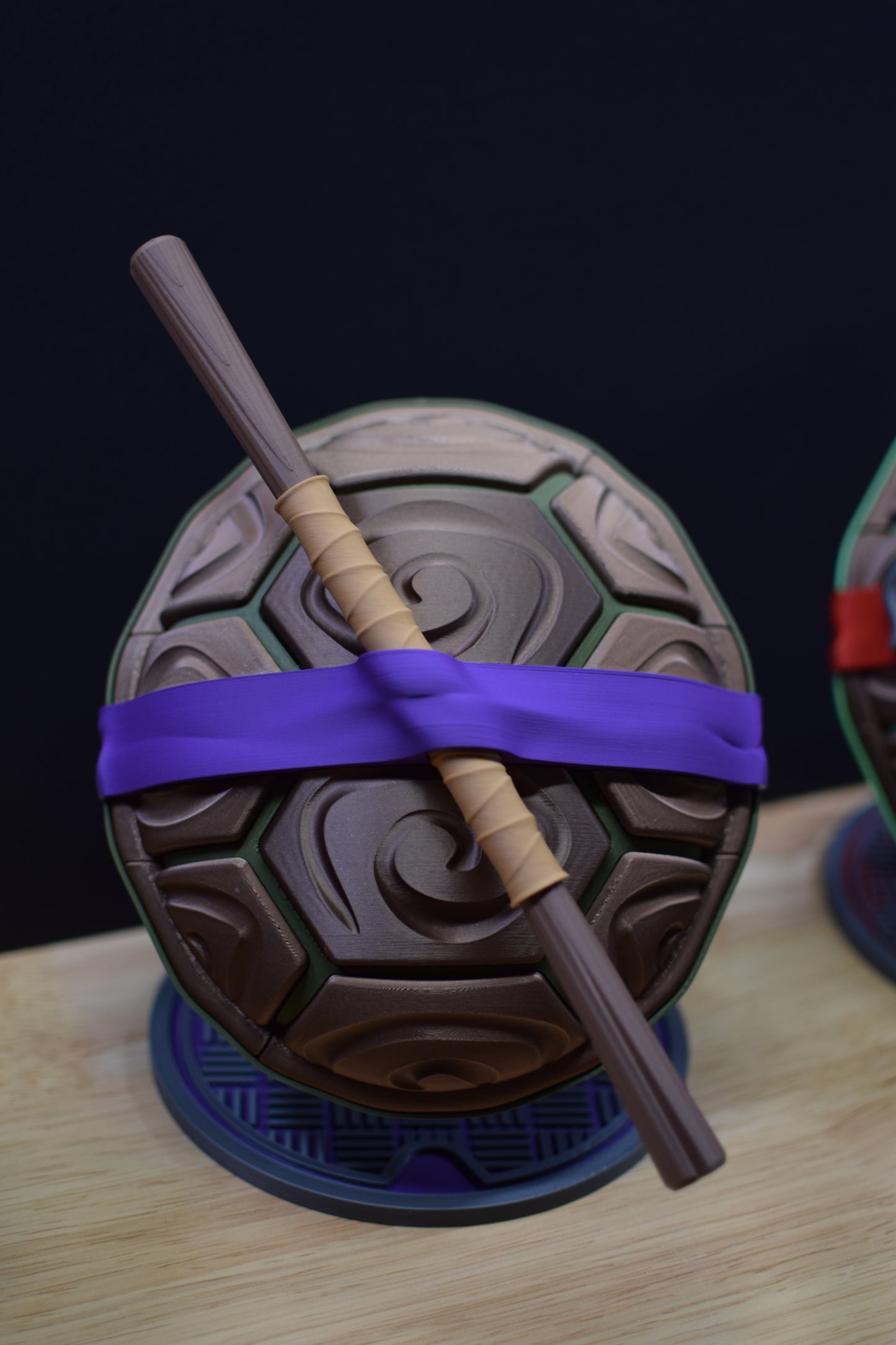 Ninja Turtles Shell Desktop Accessory Display – TMNT Inspired Collectible