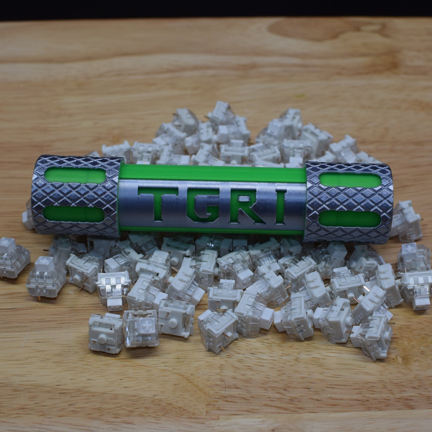 Themed Fidget Keycap Clicker | Mechanical Switch Desk Toy & Keychain