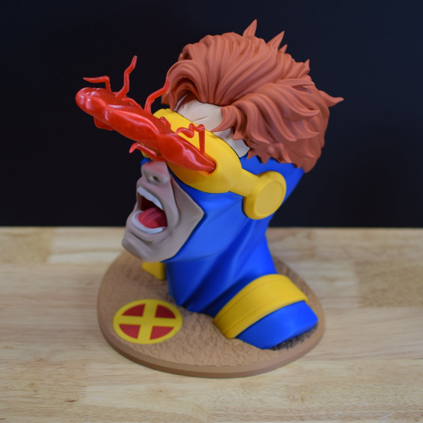 Superhero and Villain Bust Gaming Controller Mount & Desk Display