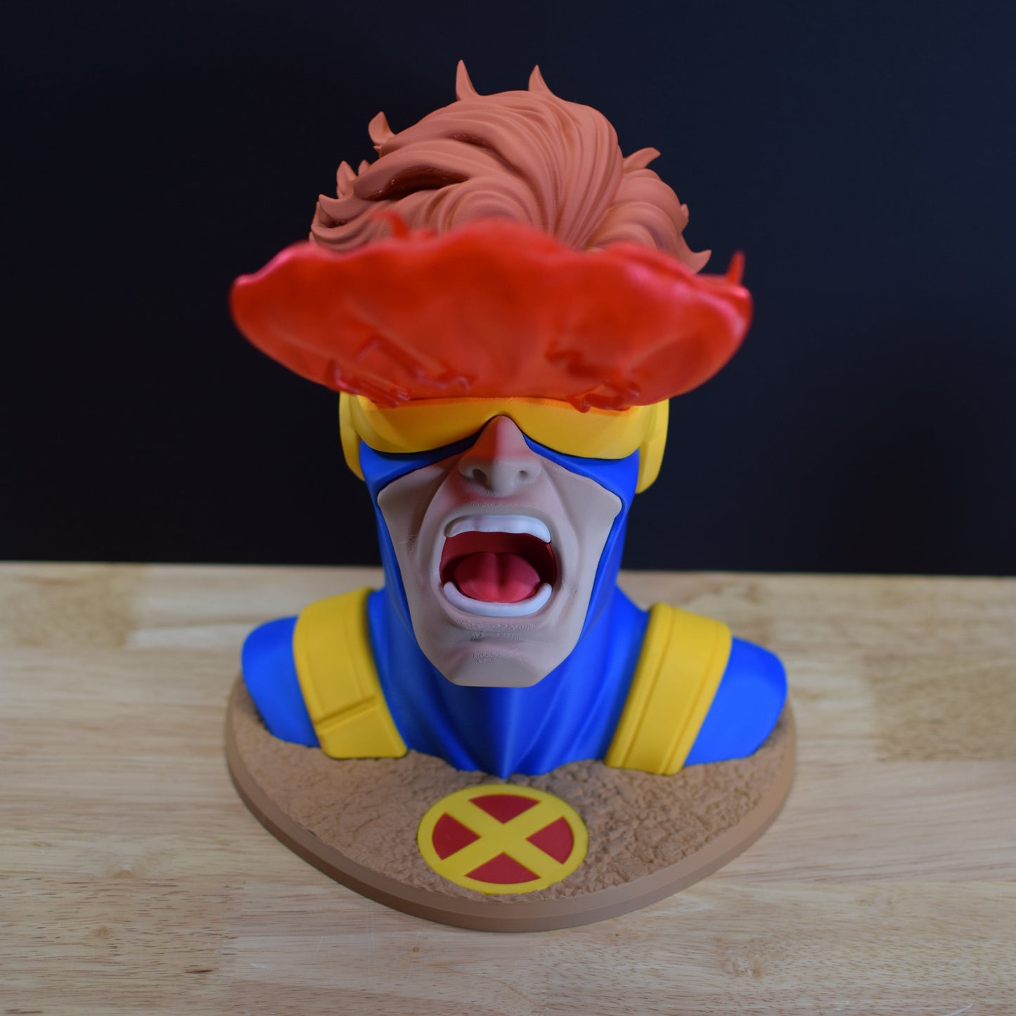 Superhero and Villain Bust Gaming Controller Mount & Desk Display