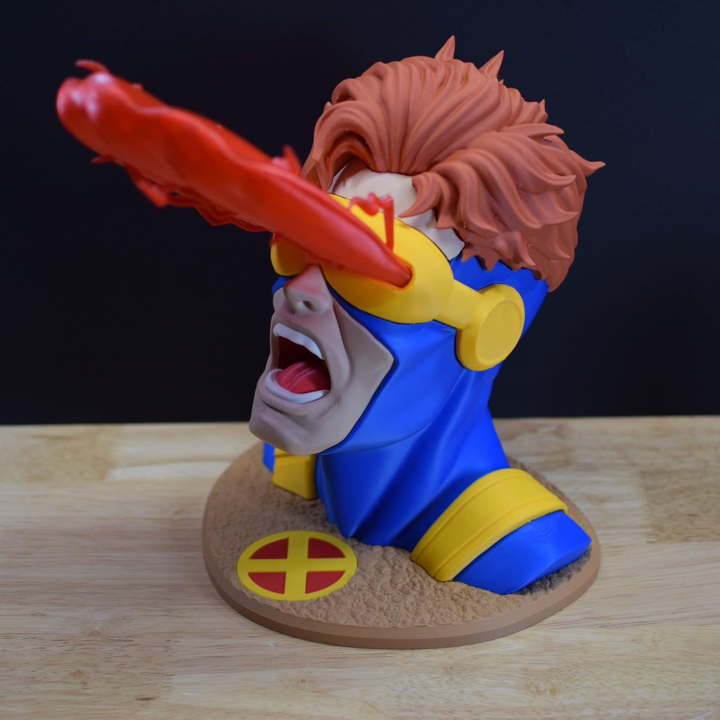 Superhero and Villain Bust Gaming Controller Mount & Desk Display