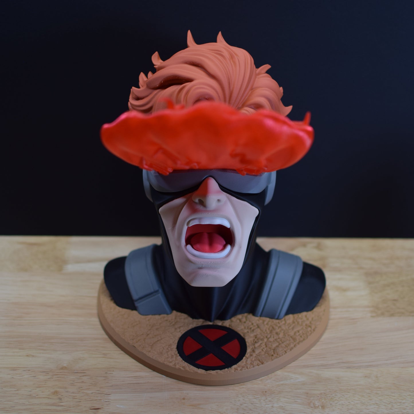 Superhero and Villain Bust Gaming Controller Mount & Desk Display