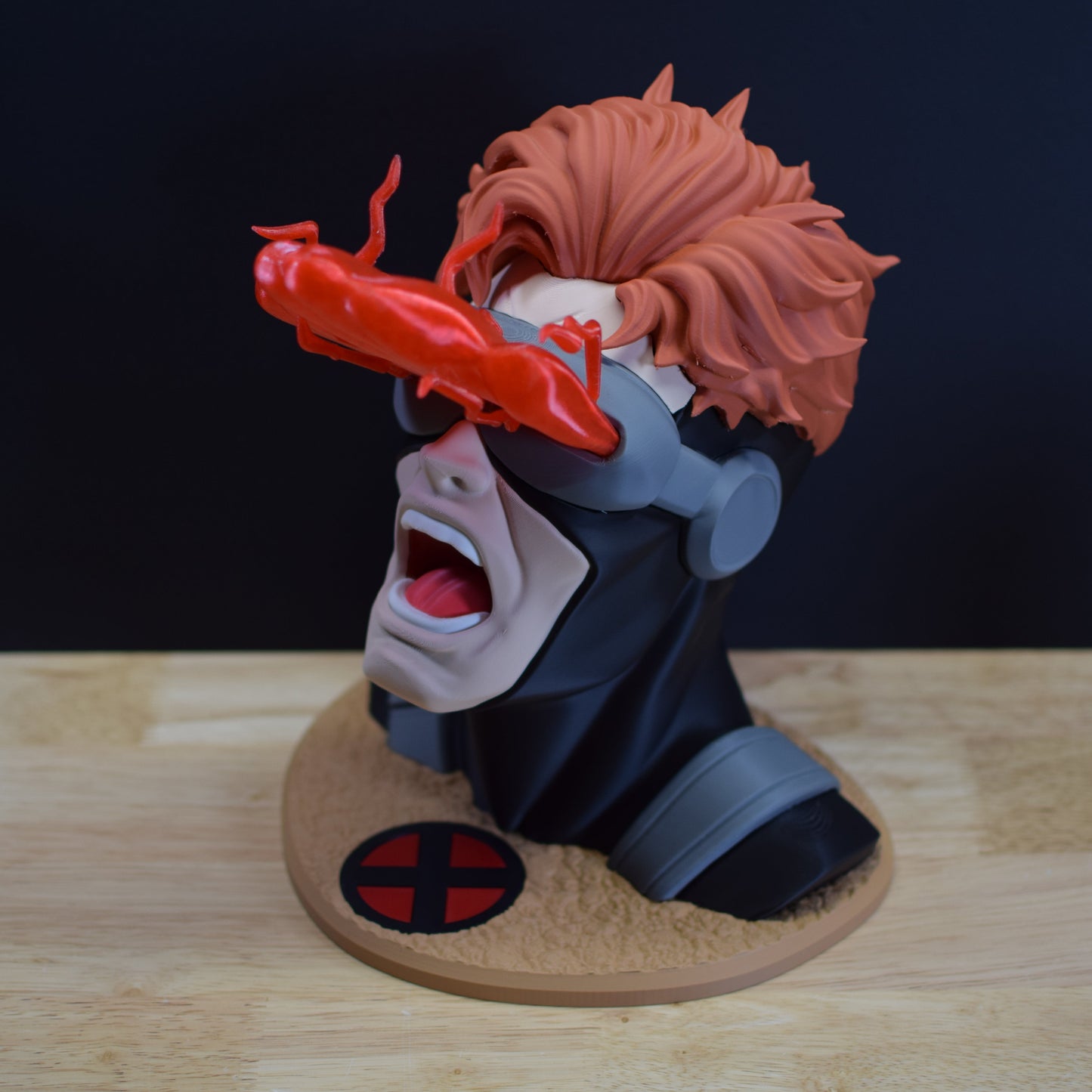 Superhero and Villain Bust Gaming Controller Mount & Desk Display