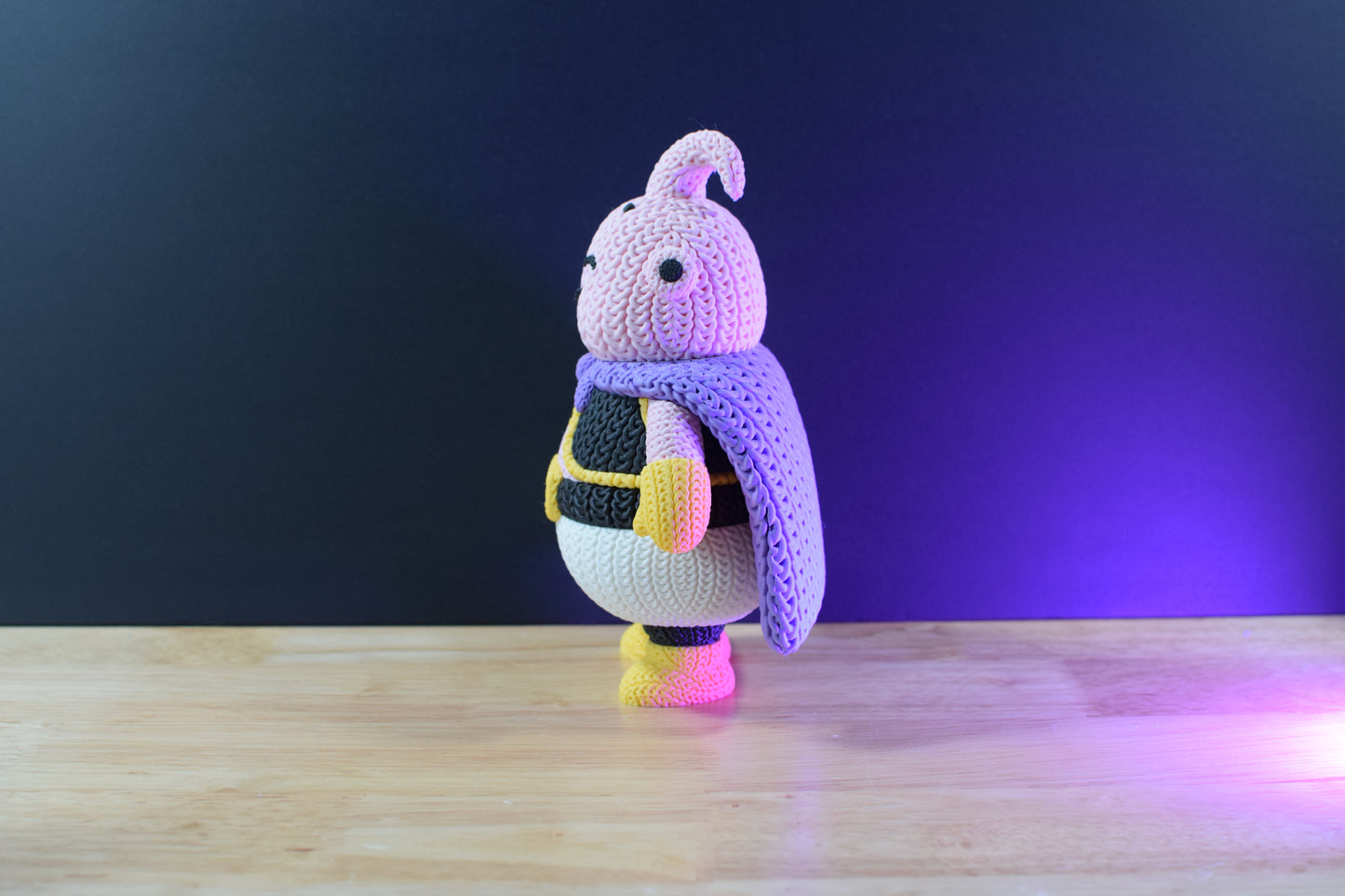 Crochet-Style Anime & Gaming 3D Printed Figures | Pop Culture Collectible Statue