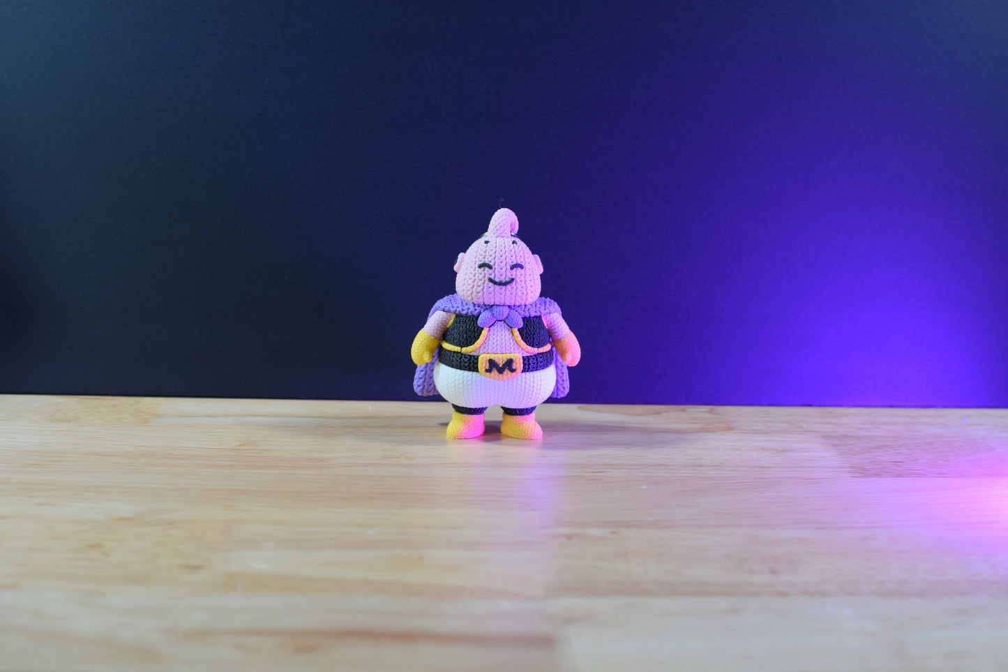 Crochet-Style Anime & Gaming 3D Printed Figures | Pop Culture Collectible Statue
