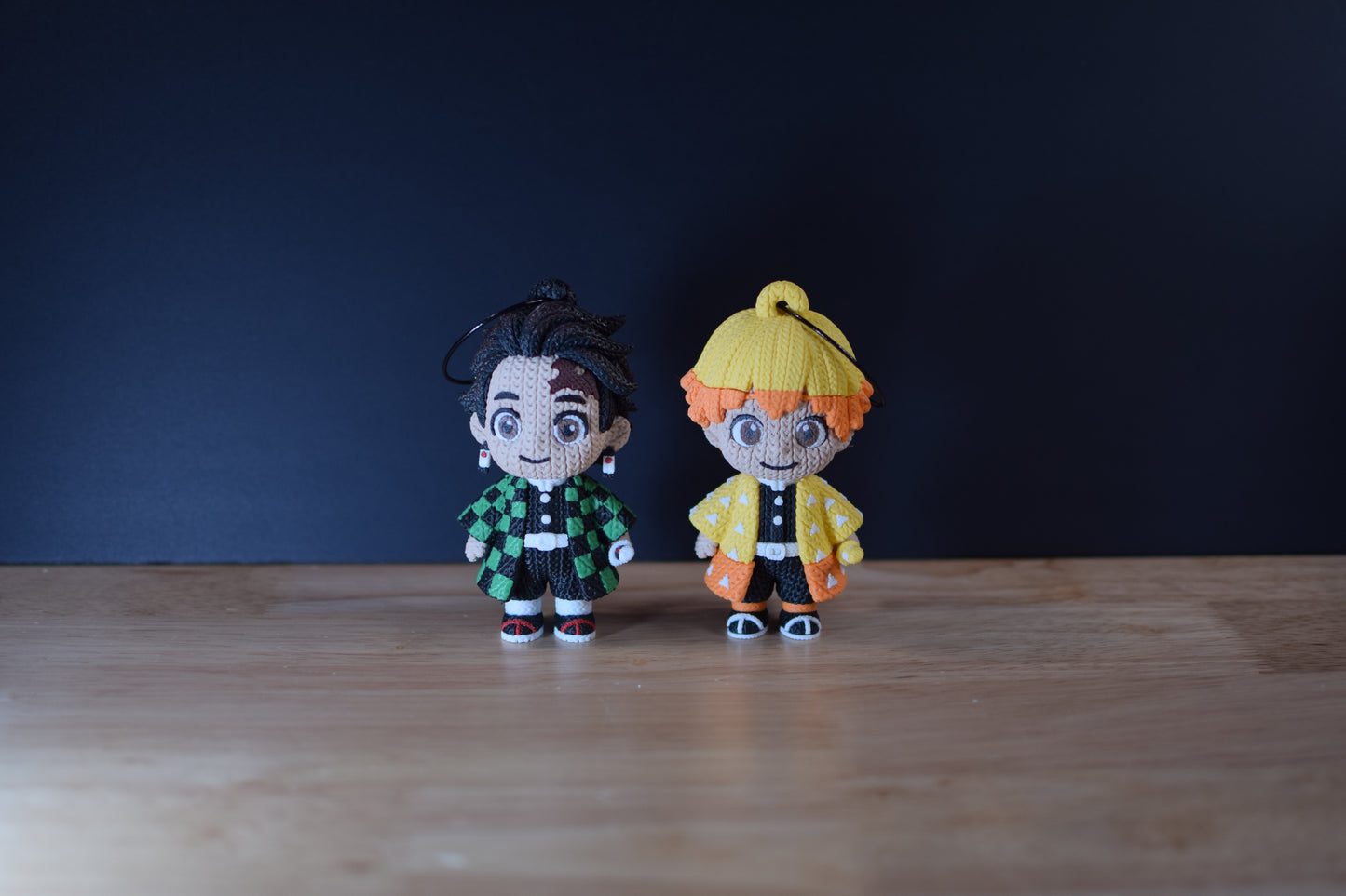 Crochet-Style Anime & Gaming 3D Printed Figures | Pop Culture Collectible Statue
