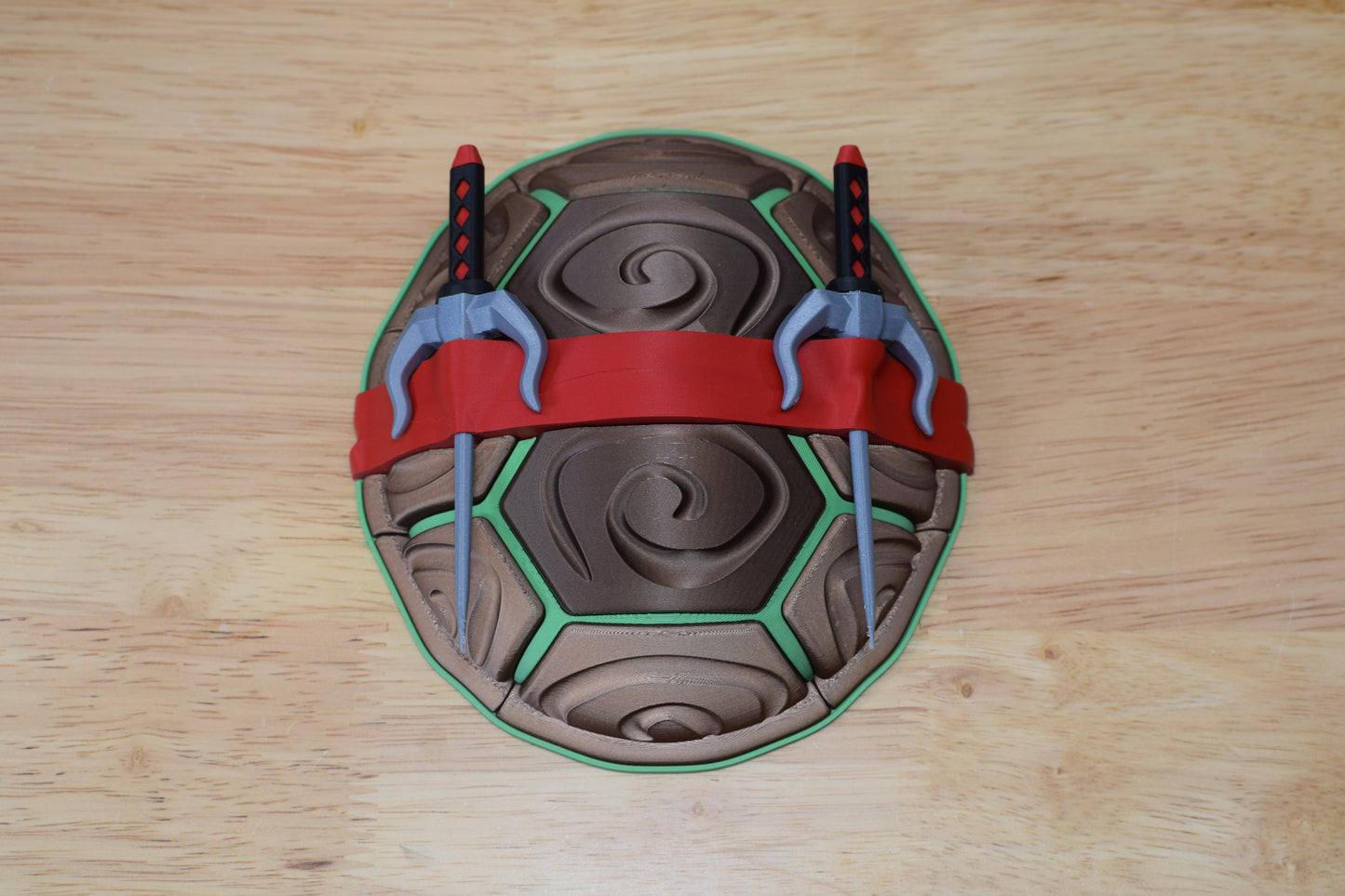 Ninja Turtles Shell Desktop Accessory Display – TMNT Inspired Collectible
