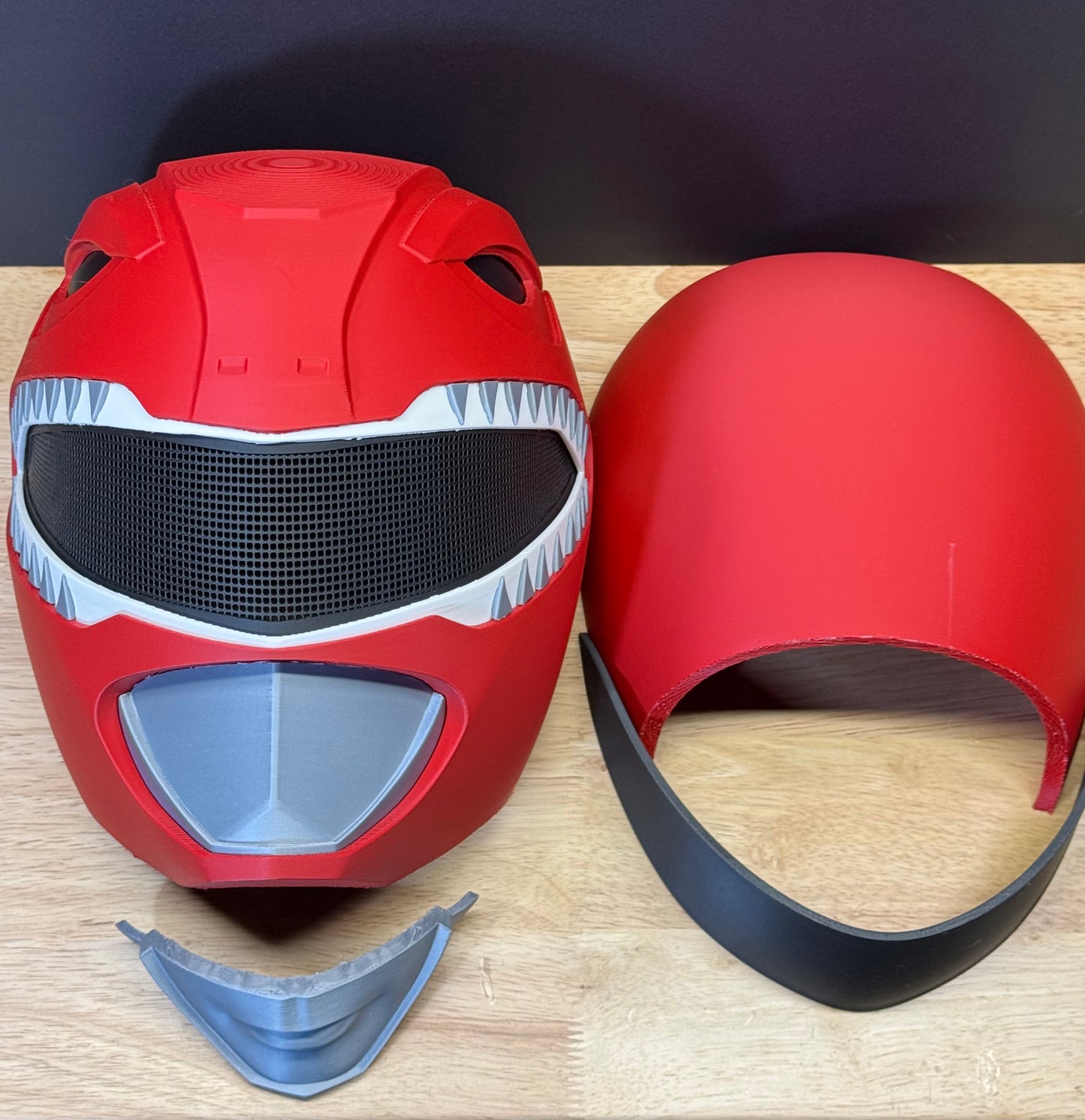 MMPR Inspired Helmets - 3D Printed Cosplay
