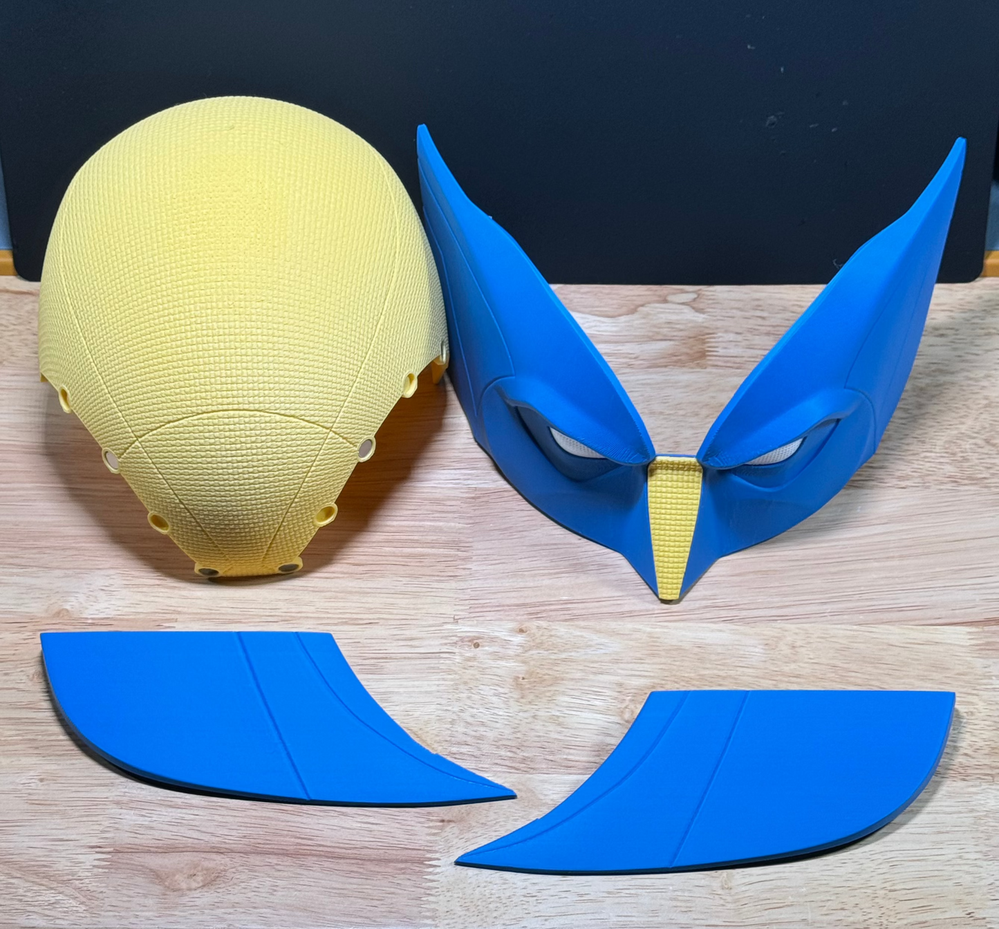 Wolverine Inspired Cowls and Helmets - 3D Printed Cosplay