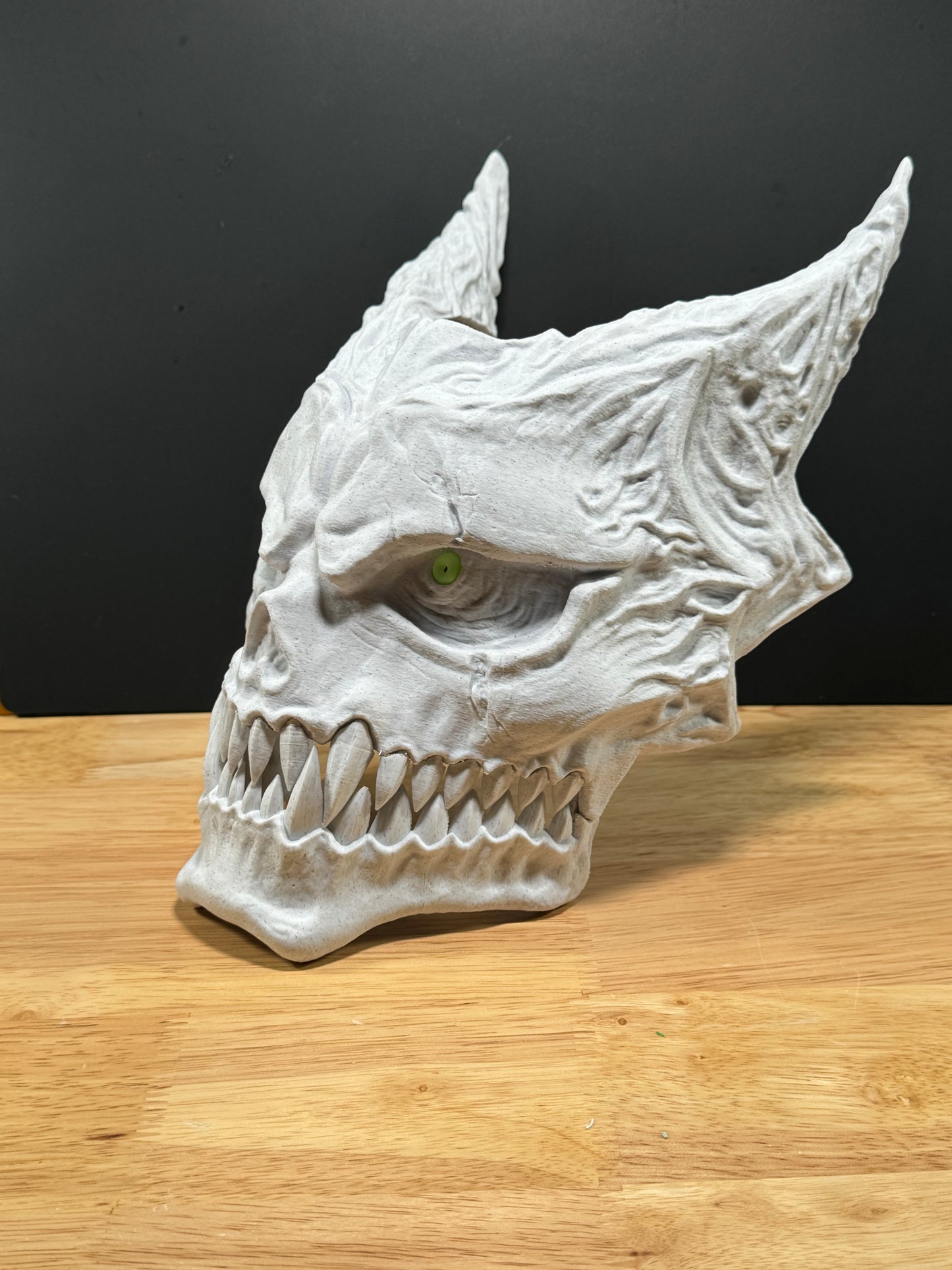 Kaiju No. 8 Inspired Mask - 3D Printed Cosplay